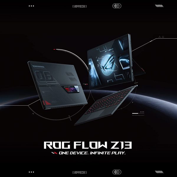 ASUS ROG Flow Z13 GZ301ZE-XS94,13.4” 4K,RTX 3050 Ti,i9 12900,16GB RAM,1TB SSD, XG Mobile Dock (RTX 3080), Detachable RGB Keyboard, Win11Pro